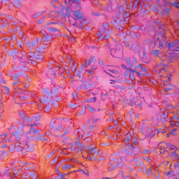 Eagle Ray Traders 3/4 Sleeve V-Neck Rayon Top - Picture 3 of 5